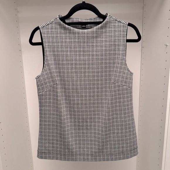 Ann Taylor Black and White Blouse - Picture 1 of 3